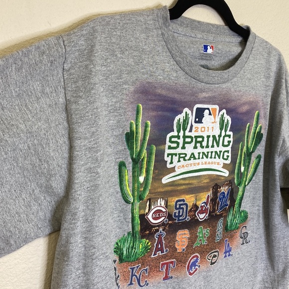 MLB Major League Baseball Cactus League Spring Training 2011 Tee Size Medium - Picture 4 of 6